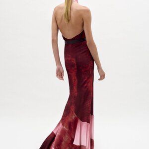 Silvia Tcherassi — Raisa Dress (Degraded Red), Size S